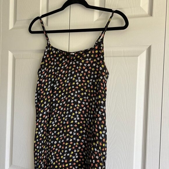 ATM Anthony Thomas Melillo Floral Printed Slip Dress Women's Size Medium M - Picture 3 of 7